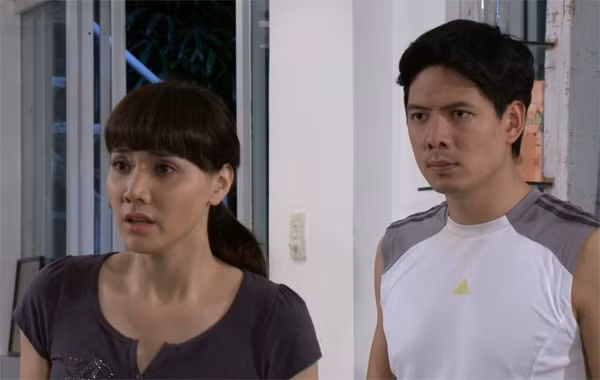 Sau khi kết hôn, diễn viên Trang Nhung đã trở lại màn ảnh với nhân vật một cô gái giúp việc cho gia đình giàu có. Ảnh: Giadinh.