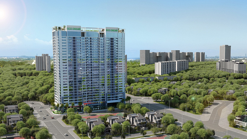 Công ty TNHH MTV Eco Dream cũng đang thế chấp dự án Eco Dream tại xã Tân Triều, huyện Thanh Trì. Ảnh: Internet.