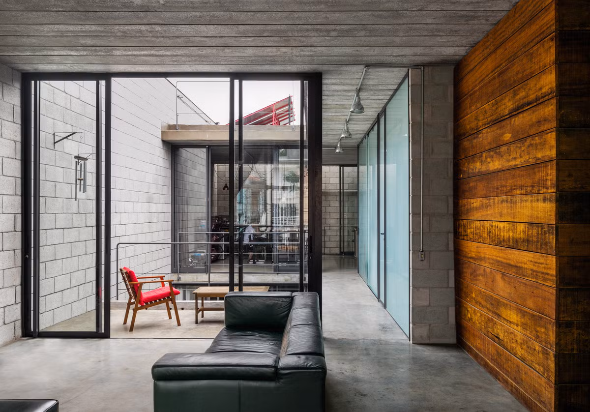 Không gian nghỉ ngơi, thư giãn được bố trí ở cả tầng một và tầng hai.