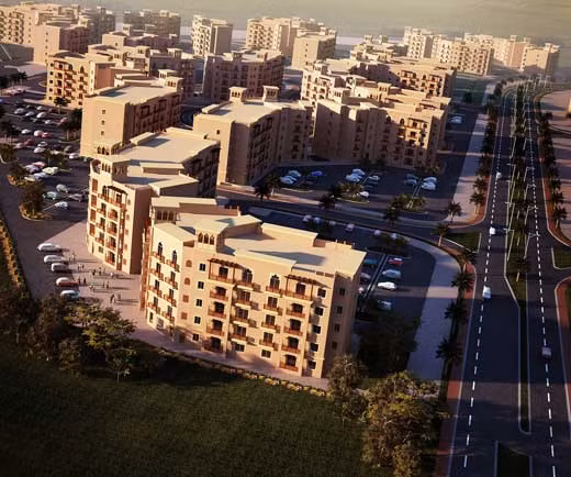 Để thuê được một căn nhà nhỏ với 2 phòng ngủ tại Dubai International City, bạn phải trả tới 15.000 USD mỗi năm. (Ảnh Albawaba)