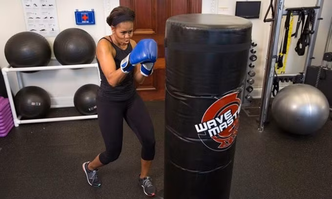 Phòng tập thể dục là nơi các vị Tổng thống và thành viên trong gia đình tập thể dục vào thời gian rảnh trong ngày.