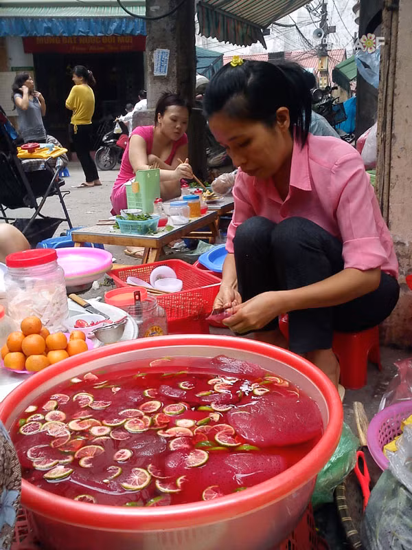 Mùa sứa bắt đầu từ tháng 2 đến tháng 5 âm lịch. Sứa có 2 loại trắng và đỏ. Sứa đỏ là loại hải sản mang giá trị kinh tế cao. Một con sứa tươi thường được bán với giá 25.000 đồng/con. Sứa đỏ chỉ mới xuất hiện tại vùng biển Nam Định, Hải Phòng từ vài năm nay.