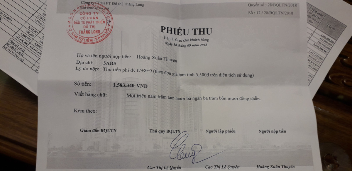 Dịch vụ Sun Square kém, CĐT Đô Thị Thăng Long vẫn “chém đẹp” dân - Hình 2 Dich vu Sun Square kem, CDT Do Thi Thang Long van “chem dep” dan-Hinh-2