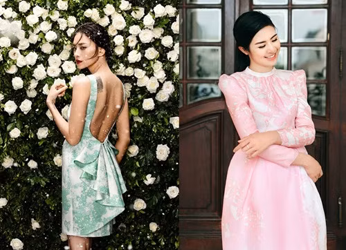 Váy do Phương My thiết kế có nhiều mức giá khác nhau, dao động từ 15-30 triệu. Ảnh: Đẹp.