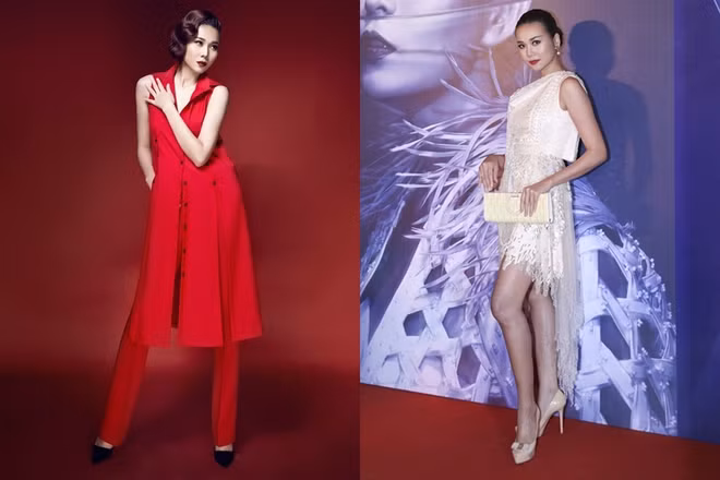 Được biết đến là một nhà thiết kế Việt rất dày dặn về chuyên môn, nhiều mẫu váy của Công Trí tập trung vào phom dáng, các họa tiết trên thiết kế. Giá váy áo dòng ứng dụng của Công Trí khá đắt, dao động từ 15 triệu đồng trở lên. Ảnh: Thế giới vạn hoa.