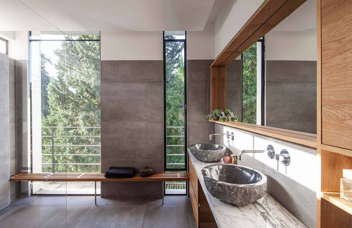 Chất liệu gỗ được sử dụng nhiều đem lại cảm giác gần gũi với thiên nhiên.