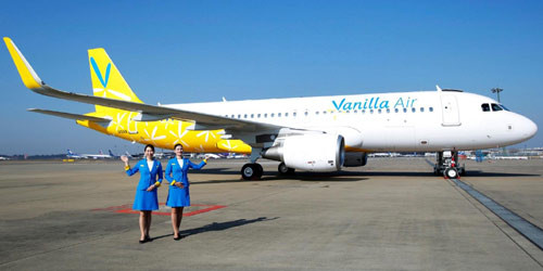 Chuyến bay khởi hành từ TP.HCM đi Tokyo Nhật Bản, quá cảnh qua Đài Bắc của Vanilla Air ngày 15/9/2016 vừa qua đánh dấu sự tham gia chính thức của hãng hàng không này tại thị trường Việt Nam Việt Nam. Vanilla Air tự tin rằng sẽ mang đến cho khách hàng Việt Nam dịch vụ máy bay giá rẻ, chất lượng Nhật Bản và đúng giờ.
