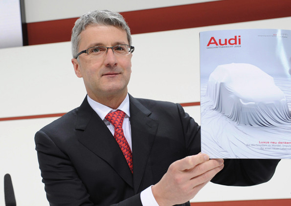 Không chỉ là CEO của Audi, Rupert Stadler còn là phó chủ tịch của FC Bayern Munich AG - công ty điều hành câu lạc bộ bóng đá nổi tiếng Bayern Munich. Ảnh: Automotiveit.