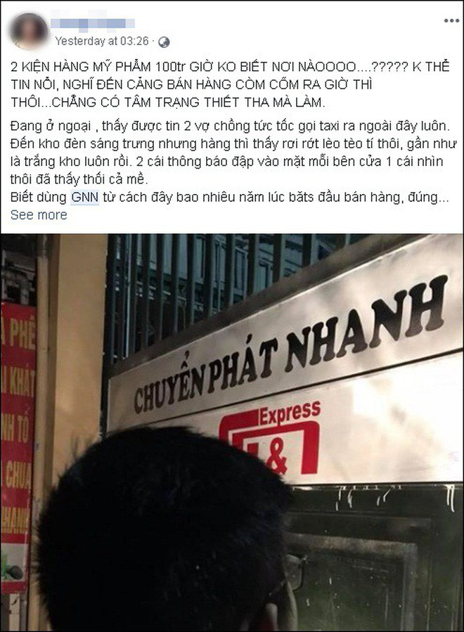 GNN Express no khung truoc khi pha san, khach hang lo 