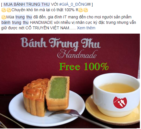 Bên cạnh đó là sự xuất hiện và "làm mưa làm gió" của bánh Trung thu handmade.