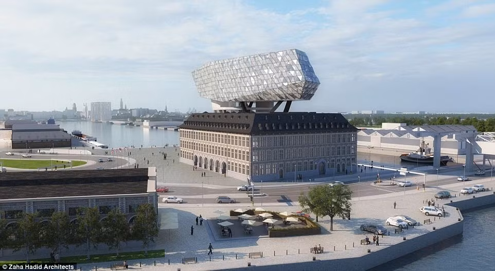 Trụ sở cơ quan chức năng cảng Antwerp, Bỉ. Antwerp Central Station là một trong những nhà ga ấn tượng nhất thế giới. Công trình lịch sử này nổi bật với 2 lối vào, một từ quảng trường Astrid với thiết kế mái vòm cổ kính và một từ quảng trường Kievit với thiết kế hiện đại.