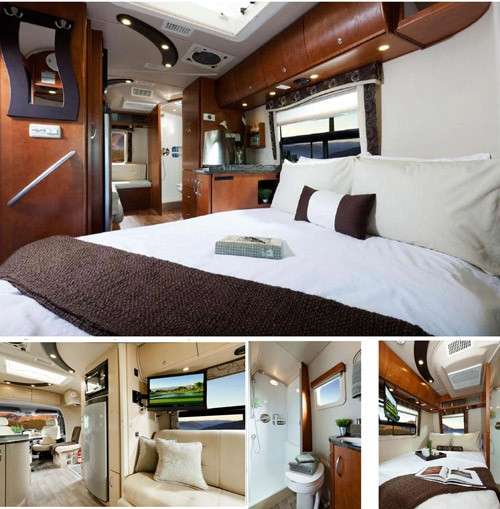 Chiếc xe có hình dáng bên ngoài khá cồng kềnh nhưng bên trong lại là một ngôi nhà mini khiến ai cũng phải ao ước. Ảnh: Imgur.