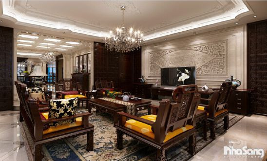 Trước hết, khi chọn mua nội thất gỗ, bạn cần lưu ý đến diện tích ngôi nhà của mình. Ảnh: Thoitrangwiki.