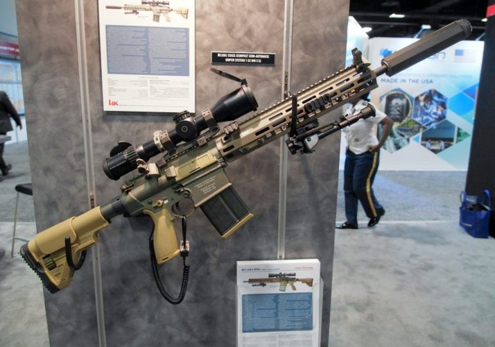 Được phát triển dựa trên phiên bản M110 SASS, súng bắn tỉa M110A1 được bắt đầu sản xuất từ năm 2012.