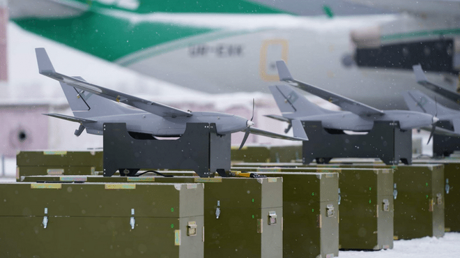 Ngoài ra, lực lượng không quân của Kiev còn được bổ sung thêm một vài máy bay không người lái trinh sát cỡ nhỏ. Nguồn ảnh: MilitaryAviation