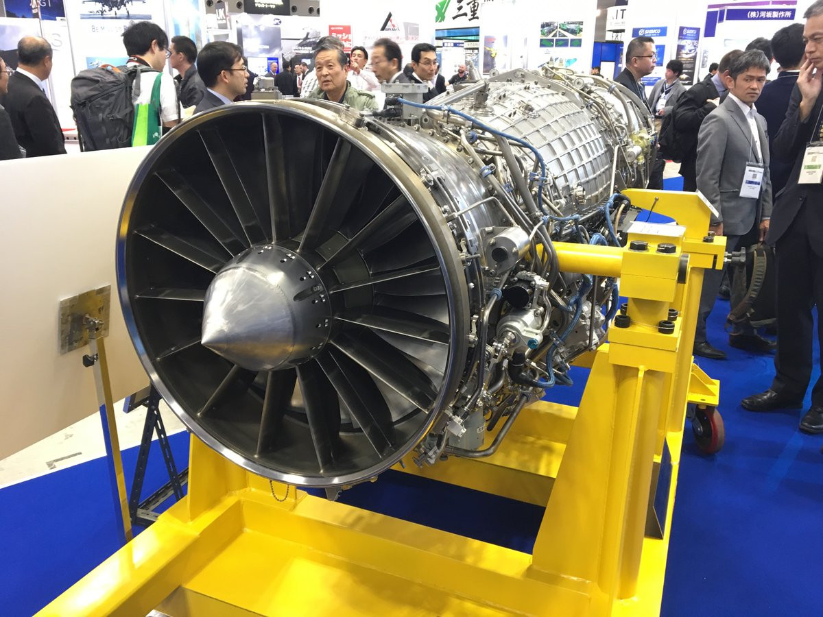 Còn đây là mô hình kích thước thật động cơ turbofan XF5-1 phát triển cho chương trình tiêm kích tàng hình X-2.Nguồn ảnh: Bmpd