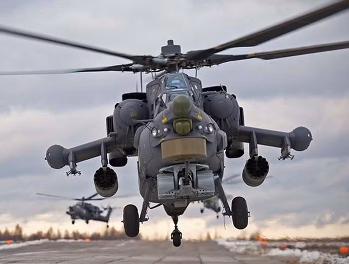 Nhiều lần, Mi-28N thực hiện chiến thuật "đi săn tự do" trên chiến trường Syria.