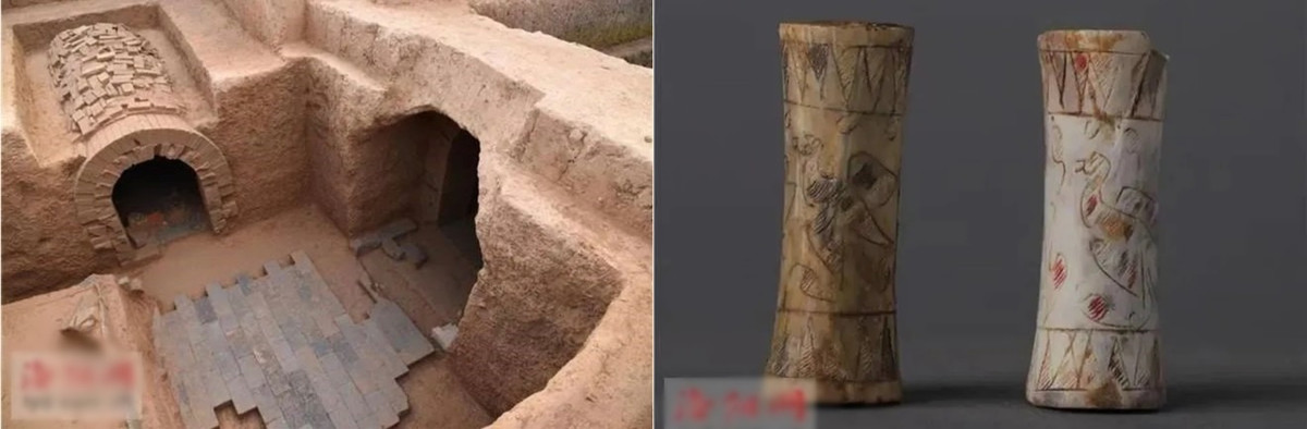 Trong cuộc khai quật gần làng Shunzhuang tại huyện Mạnh Tân, tỉnh Hà Nam, Trung Quốc, các nhà khảo cổ đã phát hiện 3 mộ cổ hơn 1.700 tuổi được cho thuộc về một gia đình giàu có.