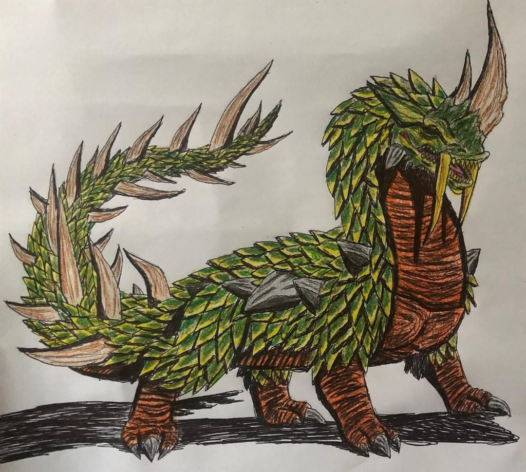 Theo người dân địa phương, quái vật Dingonek thỉnh thoảng xuất hiện ở dọc các bờ sông trong các cánh rừng nhiệt đới. Nó có chiều dài khoảng 13m, đầu vuông và có một chiếc sừng dài.