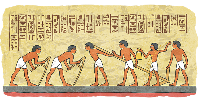 Theo đó, người dân Ai Cập thời cổ đại phải nộp thuế cho pharaoh. Nguồn thu từ thuế giúp gia tăng đáng kể khối tài sản của người đứng đầu Ai Cập.