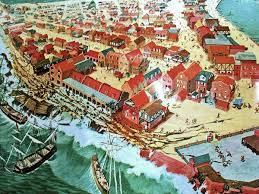 Vào ngày 7/6/1692, trận động đất và sóng thần xảy ra làm rung chuyển thành phố Port Royal. Tất cả những ngôi nhà và các công trình công cộng bị đổ sập.