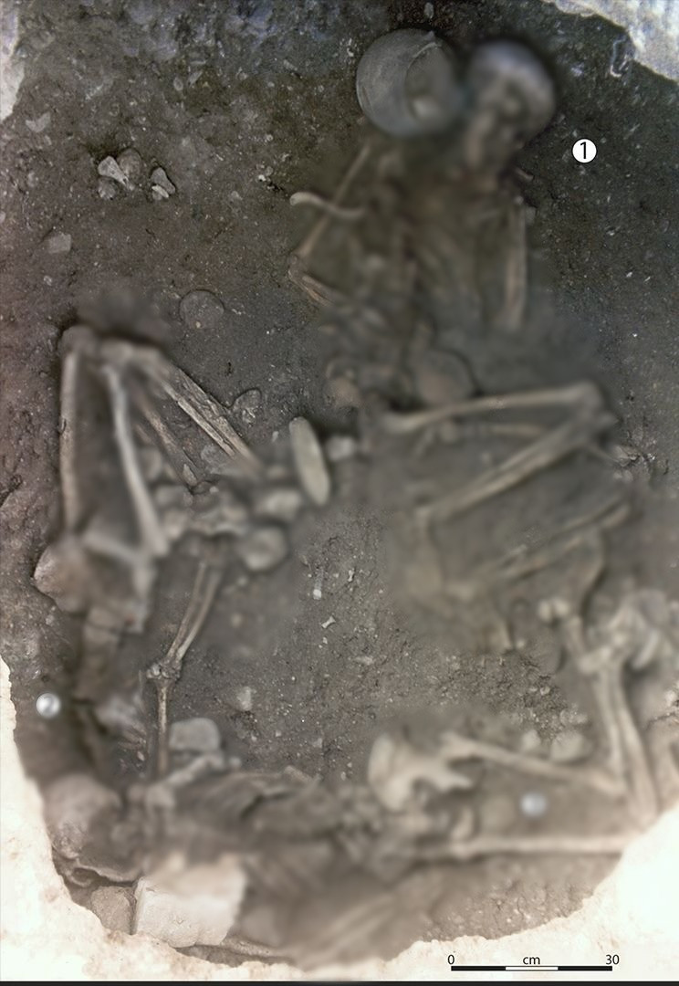 Trong đó, một ngôi mộ cổ ở Saint-Paul-Trois-Châteaux gần Avignon, miền nam nước Pháp có chứa ngũ cốc và hài cốt của 3 phụ nữ. Kết quả nghiên cứu của các chuyên gia chỉ ra những người này được chôn cất ở đó vào khoảng 5.500 năm trước.