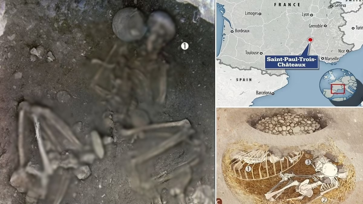 Tác giả nghiên cứu cao cấp Eric Crubézy, nhà nhân chủng học sinh học tại Đại học Paul Sabatier ở Toulouse, Pháp, cho hay có rất nhiều biểu tượng nông nghiệp được phát hiện trong mộ cổ. Ông lưu ý rằng, một cấu trúc bằng gỗ được xây dựng phía trên nó nằm thẳng hàng với mặt trời vào các điểm chí và một số viên đá vỡ để nghiền ngũ cốc đã được tìm thấy gần đó.