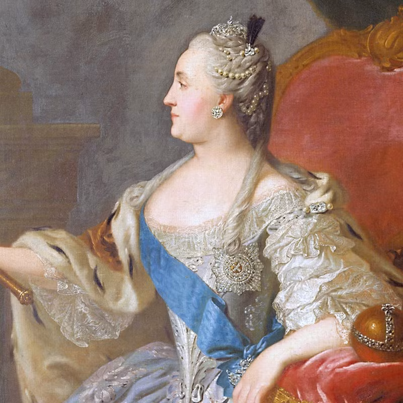 Sophie Friederike Auguste von Anhalt-Zerbst là tên đầy đủ của nữ hoàng Catherine Đại đế hay còn gọi Ekaterina II. Bà là con gái của Vương công xứ Stettin, khi đó là một phần lãnh thổ nước Phổ, nay là thành phố Szczecin ở Ba Lan.