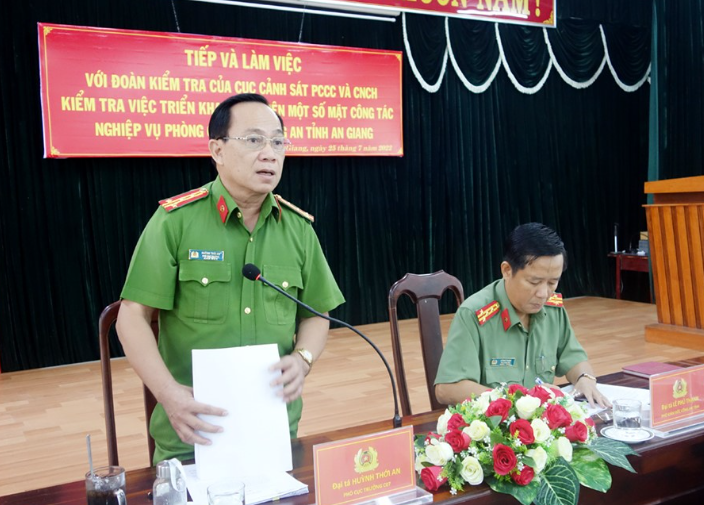 Sau đó, ông được điều động công tác tại Cục Cảnh Cảnh sát phòng cháy, chữa cháy và cứu nạn, cứu hộ. Hiện C04 có một Cục trưởng và 4 Cục phó.