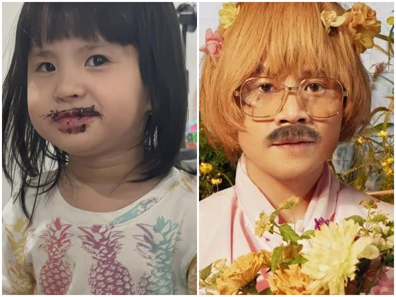 Tình cũ của Jack ghép ảnh bé Sol giống tạo hình nhân vật Xuân Đan của Binz trong MV Hit me up ra mắt gần đây.