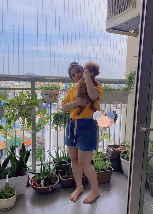 Cẩm Giang vừa nội trợ vừa bán hàng online. Trong cuộc phỏng vấn với Vietnamnet, đạo diễn Phương Điền cho biết, Cẩm Giang rất ngại đám đông, nhất là khi tiếp xúc với người trong showbiz.