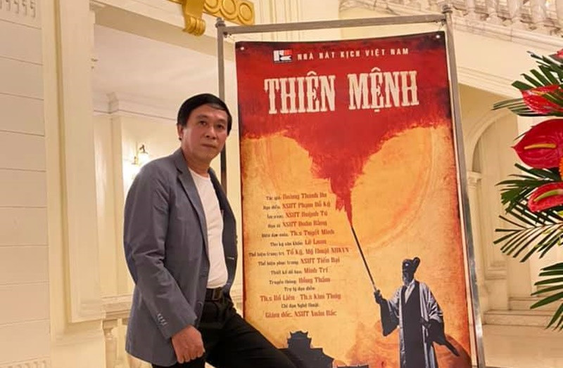 Vở Thiên mệnh từng giành giải Vàng tại Liên hoan Kịch nói toàn quốc 2021. Ảnh: FBNV.