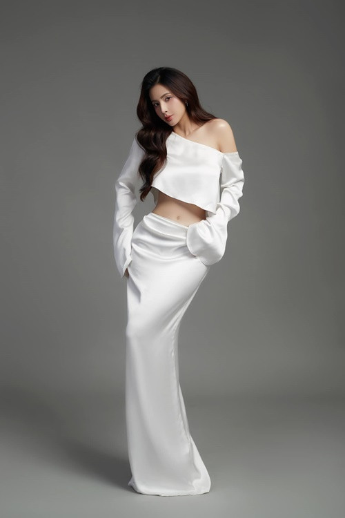 Thiên An chuyển sang phong cách quyến rũ thay vì ngọt ngào sau khi làm mẹ bỉm sữa.