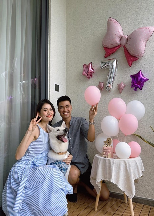 Thùy Dung vẫn tham gia sự kiện giải trí, làm MC sau khi lấy chồng.