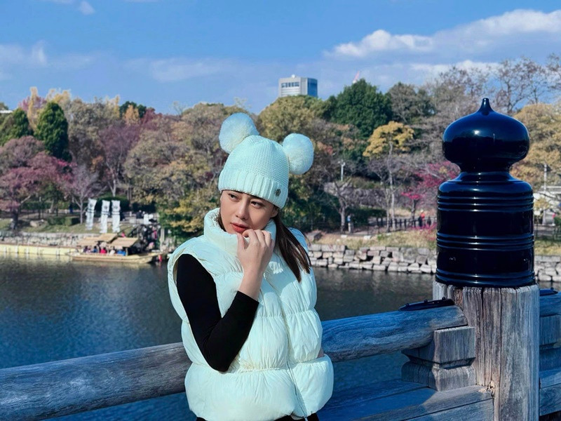 Phương Oanh mang thai đôi với Shark Bình. Ảnh: FBNV.