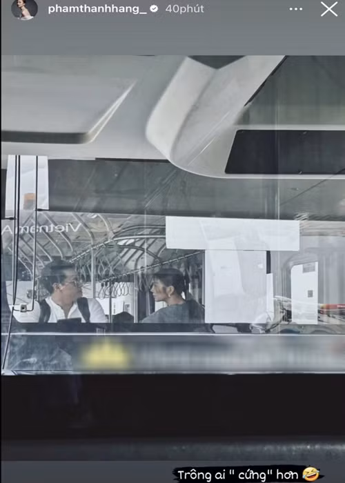 Hình ảnh đời thường của Thanh Hằng bên chồng luôn thu hút sự quan tâm của nhiều khán giả. Ảnh: FBNV.