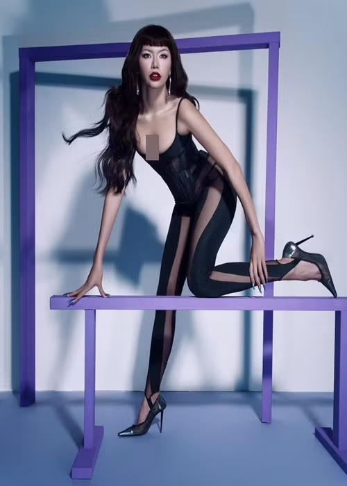 Chân dài sinh năm 1991, hoạt động trong làng người mẫu từ lâu.