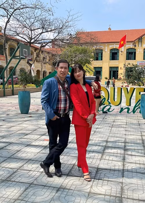 Theo Tổ Quốc, mỗi khi không có show diễn ở Hà Nội, Quang Thắng lại về với gia đình ở Hải Phòng. Ảnh: Vietnamnet.