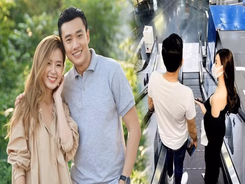 Quốc Trường còn được fan ghép đôi với Midu khi liên tục "thả thính" nữ diễn viên. Cả hai còn bị phát hiện có mặt tại các cuộc gặp gỡ với bạn bè chung. Về mối quan hệ với Midu, Quốc Trường cho biết cả hai chỉ là bạn bè chơi chung với nhau trong cùng một nhóm bạn. Ảnh: Tiền Phong.