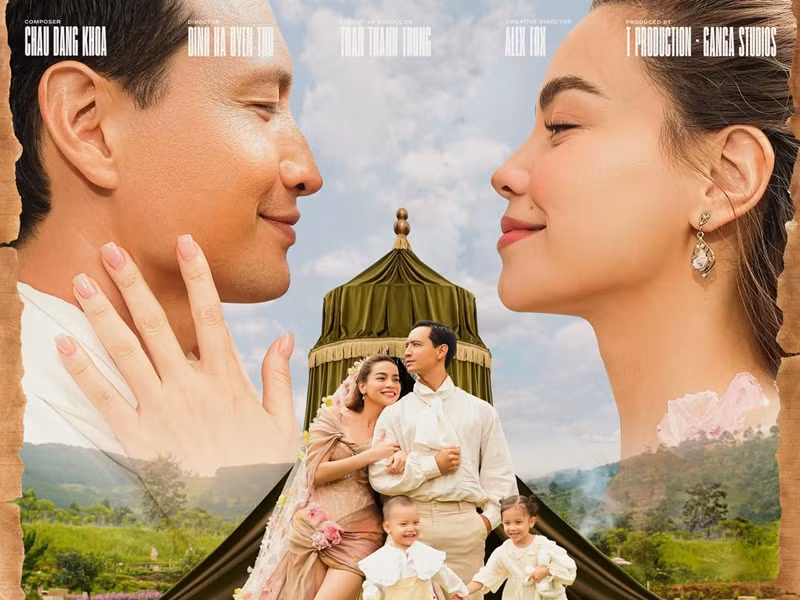 Ve dang yeu cua cap song sinh nha Ho Ngoc Ha - Kim Ly