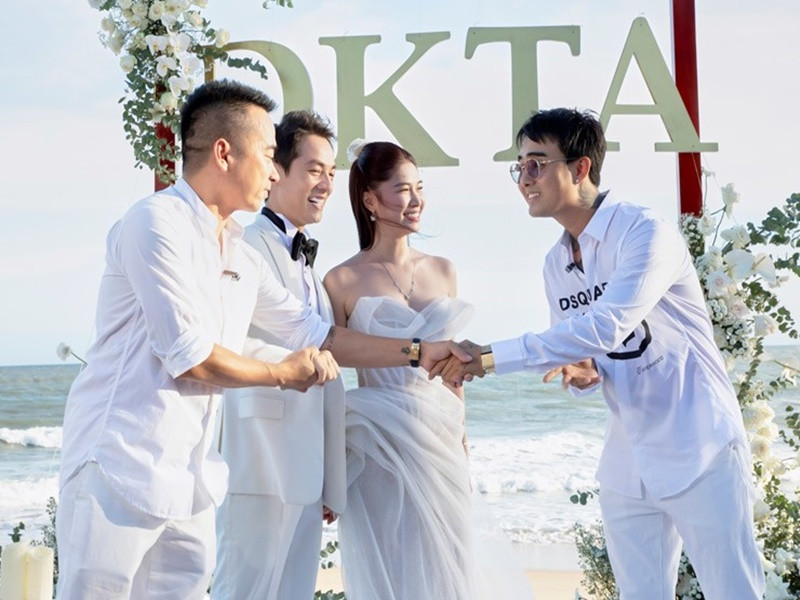 Đạt G cũng là khách mời của vợ chồng Đăng Khôi. Ảnh: Arttimes.