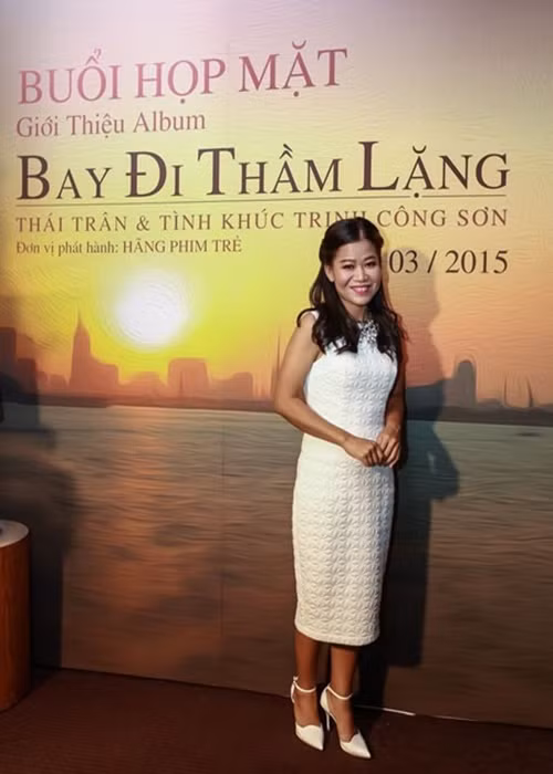 Thái Trân có cuộc hôn nhân hạnh phúc. Cô chia sẻ, chồng là người hâm mộ lâu năm nhất của cô. Ảnh: An Ninh Thủ Đô.