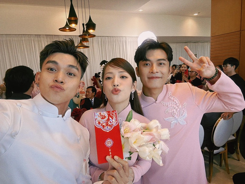 Gin Tuấn Kiệt và Puka sẽ tổ chức đám cưới tại Cam Ranh (ngày 4/11), TPHCM (ngày 6/11) và Đồng Tháp. Ảnh: FB Jun Phạm.