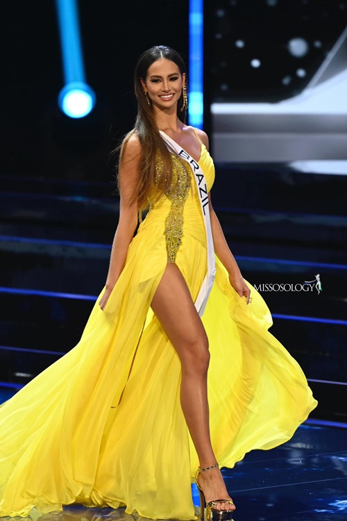 Đại diện Brazil Maria Brechane tỏa sáng vào bán kết Miss Universe 2023. Vì vậy, Missosology dự đoán cô lọt top 10 chung cuộc.
