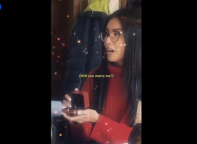 Nữ người mẫu gửi lời đến nửa kia: "Chris, em hoàn toàn cảm nhận được sự quan tâm của anh và tình yêu anh dành cho em. Anh chưa bao giờ từ bỏ tình yêu này dù có chuyện gì xảy ra. Hôm nay, em muốn hỏi anh một điều Will you marry me?". Minh Tú nói câu "Will you marry me" bằng tiếng Đức.