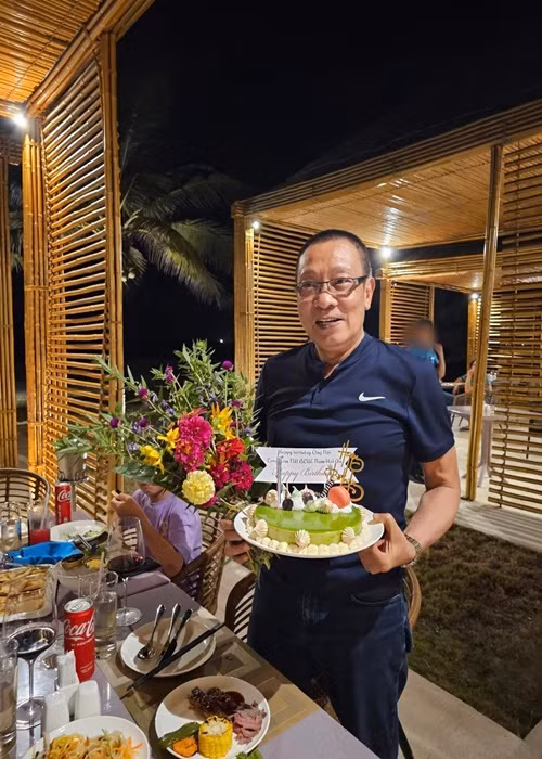 MC một thời của Ai là triệu phú vẫn phong độ ở tuổi 66. Ảnh: FBNV.