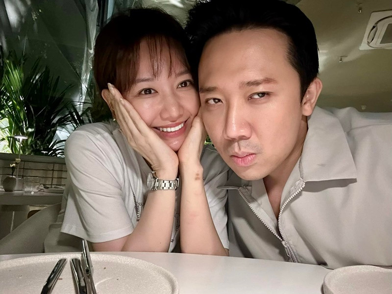 Trấn Thành từng hài hước cho biết, anh ghen tỵ khi Hari Won trẻ mãi không già. Ảnh: FBNV.