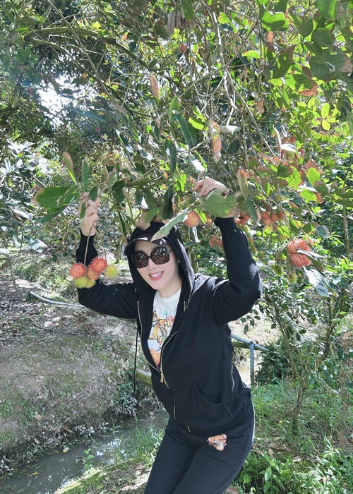 Giáng My không chia sẻ về chuyện tình cảm.