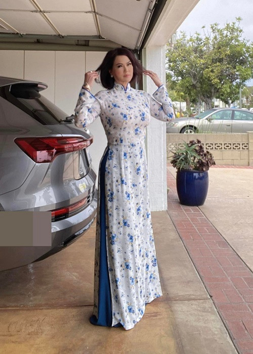 Trong cuộc phỏng vấn với Vietnamnet năm 2021, nữ nghệ sĩ cho biết, cô không có suy nghĩ nhận con nuôi. Ảnh: FBNV.