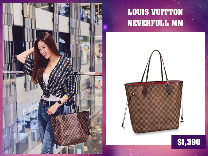 Khánh Vân sở hữu nhiều túi xách đến từ những thương hiệu nổi tiếng. Ảnh: Sức Khỏe Đời Sống.